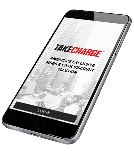 Take Charge App on Mobile Device